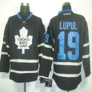 Maple Leafs #19 Joffrey Lupul Black Ice Stitched Jersey