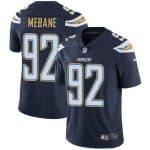 Los Angeles Chargers #92 Brandon Mebane Navy Blue Vapor Untouchable Limited Stitched Jersey
