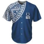 Indianapolis Colts Blue Baseball Jersey