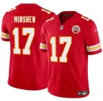 Kansas City Chiefs #17 Gardner Minshew Red 2025 F.U.S.E. Vapor Untouchable Limited Football Stitched Jersey