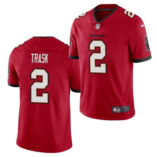 Tampa Bay Buccaneers #2 Kyle Trask 2021 Draft Red 2021 Vapor Untouchable Limited Stitched Jersey