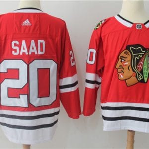 Chicago Blackhawks #20 Brandon Saad Red Stitched Adidas Jersey