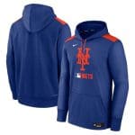 New York Mets Royal Collection Performance Pullover Hoodie