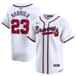 Atlanta Braves #23 Michael Harris II White 2024 Home Limited Stitched Jersey