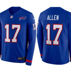 Buffalo Bills Blue Long Sleeve Jersey