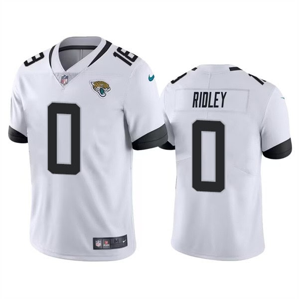 Jacksonville Jaguars #0 Calvin Ridley White Vapor Untouchable Limited Stitched Jersey
