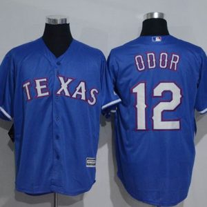 Rangers #12 Rougned Odor Blue New Cool Base Stitched Jersey