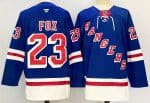 New York Rangers #23 Adam Fox Royal 2024-25 Home Stitched Jersey