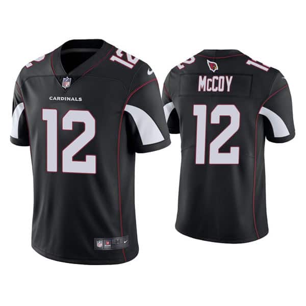 Arizona Cardinals #12 Colt McCoy Black Vapor Untouchable Limited Stitched Jersey