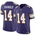 Minnesota Vikings #14 Sam Darnold Purple 2024 F.U.S.E. Throwback Vapor Untouchable Limited Stitched Jersey