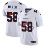Denver Broncos #58 Von Miller White Stitched Jersey