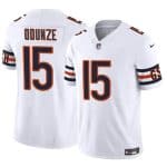 Chicago Bears #15 Rome Odunze White 2024 Draft F.U.S.E. Vapor Stitched Jersey