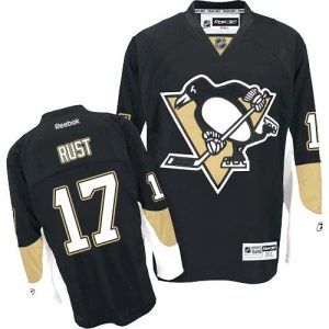 Penguins #17 Bryan Rust Black Home Stitched Jersey