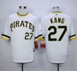 Pirates #27 Jung-Ho Kang White Alternate 2 Cool Base Stitched Jersey
