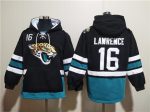 Jacksonville Jaguars #16 Trevor Lawrence Black Ageless Must-Have Lace-Up Pullover Hoodie