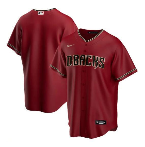 Arizona Diamondbacks Blank Red Cool Base Stitched Jersey