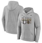 Vegas Golden Knights Heather Gray 2023 Stanley Cup Champions Locker Room Pullover Hoodie