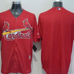 Cardinals Blank Red New Cool Base Stitched Jersey