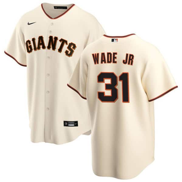 San Francisco Giants #31 LaMonte Wade Jr. Cream Cool Base Stitched Jersey