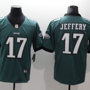 Philadelphia Eagles #17 Alshon Jeffery Green Vapor Untouchable Limited Stitched Jersey