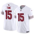 Arizona Cardinals #15 Clayton Tune White 2023 F.U.S.E. Vapor Untouchable Limited Stitched Jersey