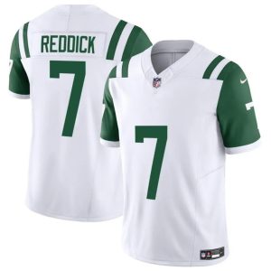 New York Jets #7 Haason Reddick White 2024 Classic Alternate Vapor F.U.S.E. Limited Stitched Jersey