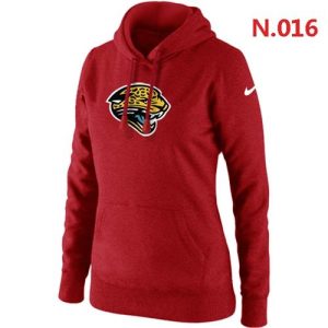 Jacksonville Jaguars Logo Pullover Hoodie Red