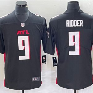 Atlanta Falcons #9 Desmond Ridder New Black Vapor Untouchable Limited Stitched Jersey
