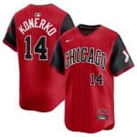 Chicago White Sox #14 Paul Konerko Red Black 2025 City Connect Limited Stitched Jersey