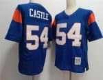 Blue Mountain State #54 Thad Castle Blue Stitched Jersey