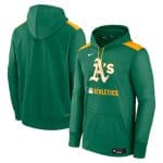 Oakland Athletics Kelly Green Collection Performance Pullover Hoodie