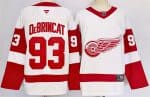 Detroit Red Wings #93 Alex DeBrincat White 2024-25 Stitched Jersey