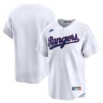 Texas Rangers Blank White Cooperstown Collection Limited Stitched Jersey