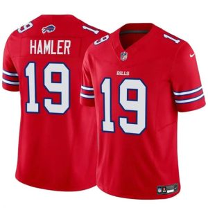 Buffalo Bills #19 KJ Hamler Red 2024 F.U.S.E. Vapor Untouchable Limited Stitched Jersey