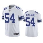 Dallas Cowboys #54 Sam Williams White Vapor Limited Stitched Jersey
