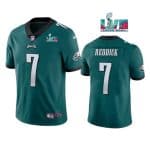 Philadelphia Eagles #7 Haason Reddick Green Super Bowl LVII Patch Vapor Untouchable Limited Stitched Jersey