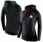 Nike Pittsburgh Steelers Full-Zip Performance Hoodie Black_2