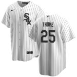 Chicago White Sox #25 Jim Thome White Cool Base Stitched Jersey