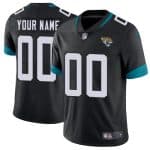 Jaguars Customized Black Vapor Untouchable Limited Stitched Jersey