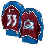Colorado Avalanche #33 Patrick Roy Burgundy Stitched Jersey
