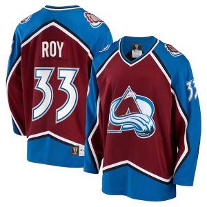Colorado Avalanche #33 Patrick Roy Burgundy Stitched Jersey
