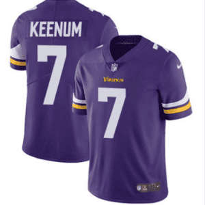 Minnesota Vikings #7 Case Keenum Purple Vapor Untouchable Limited Stitched Jersey