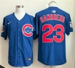 Chicago Cubs #23 Ryne Sandberg Royal Limited Stitched Jersey