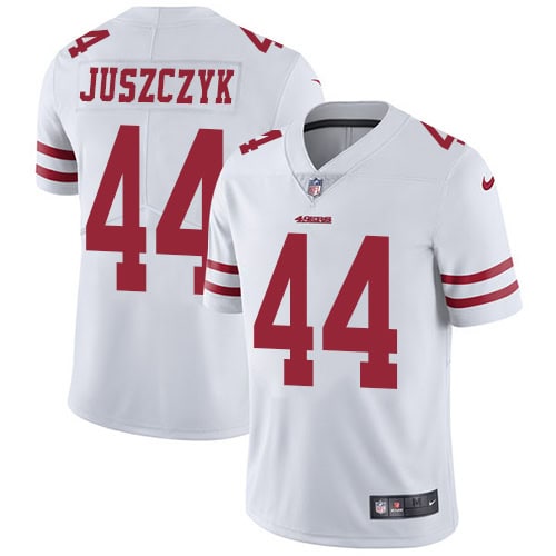 San Francisco 49ers #44 Kyle Juszczyk White Vapor Untouchable Limited Stitched Jersey
