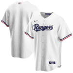Texas Rangers Blank White Stitched Jersey