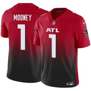 Atlanta Falcons #1 Darnell Mooney Red 2024 F.U.S.E. Vapor Untouchable Limited Stitched Jersey