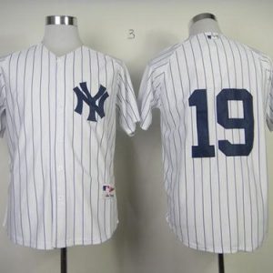 Yankees #19 Masahiro Tanaka White Stitched Jersey