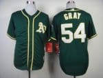 Athletics #54 Sonny Gray Green Cool Base Stitched Jersey