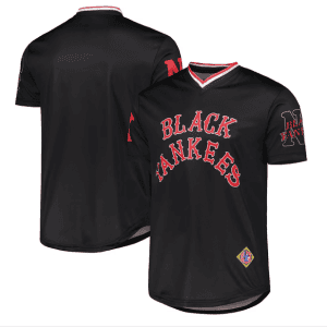 New York Yankees Black V-Neck Stitched Jersey