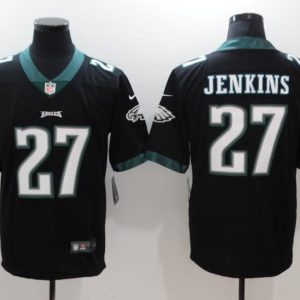 Philadelphia Eagles #27 Malcolm Jenkins Black Vapor Untouchable Limited Stitched Jersey